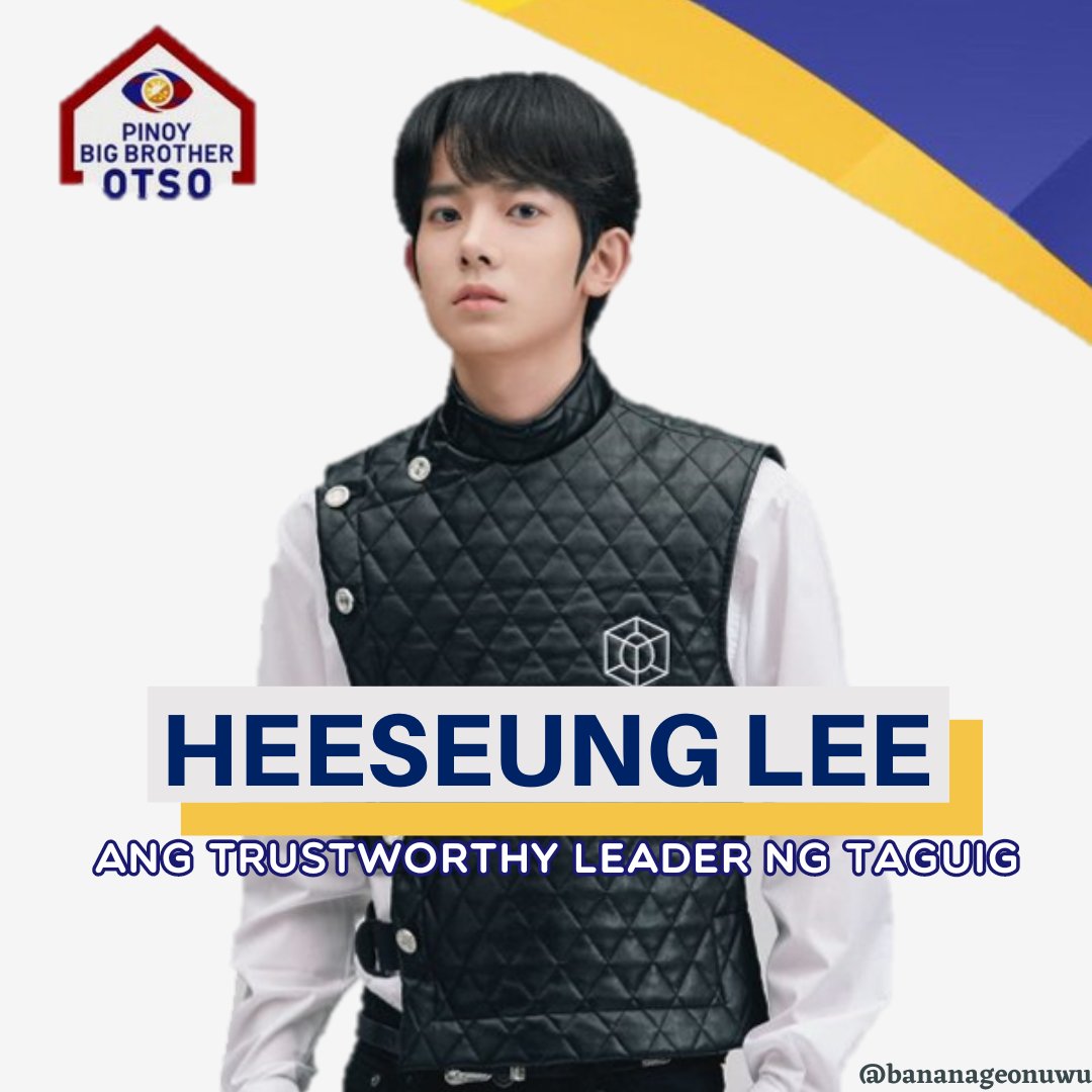 Heeseung- 100% leader material- may vibe si heeseung na sobrang reliable niya and trustworthy so much love 