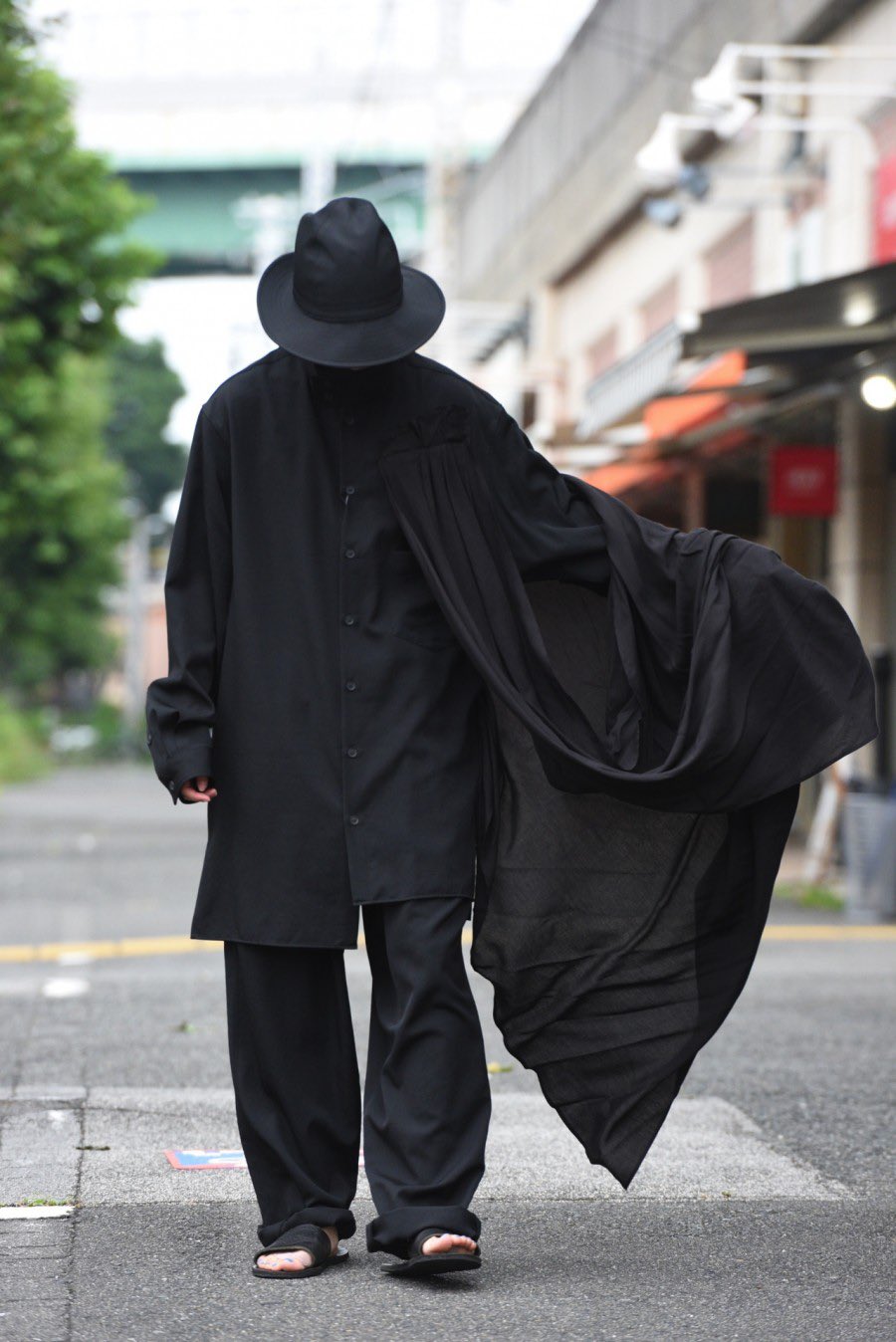 色合いの誤差はご容赦下さいYohji Yamamoto Pour Homme ハット　とんがりハット