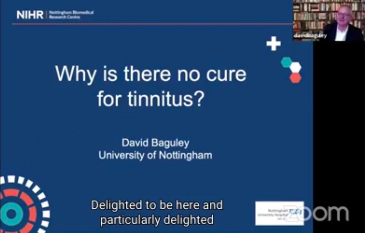 A captioned recording of our webinar with <a href="/DrDavidBaguley/">David Baguley</a> - 'Why is there no cure for tinnitus?' - is now available on our website: bshaa.com/News/webinar-r…
#audpeeps #audiology #tinnitus