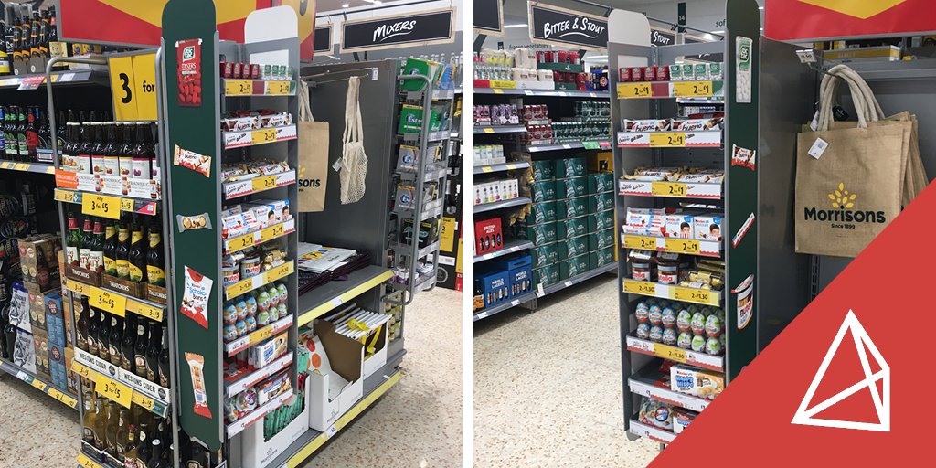 threepointpos's tweet photo. FRESH out the factory! 🤩 Look out for these new permanent displays we've created for Ferrero now in Morrisons https://t.co/8M1Jn5soEA #Retail #Retaildisplay #RetailDesign #permanentdisplay #retailmarketing #display #merchandising #shoppermarketing #store #Ferrero #Threepoint https://t.co/n4WotcSlwj
