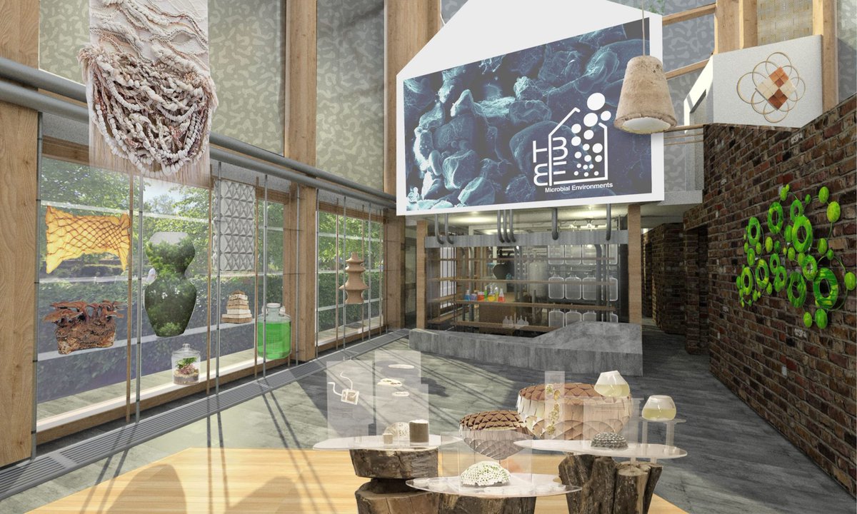 Hub for Biotechnology in the Built Environment tweet media
