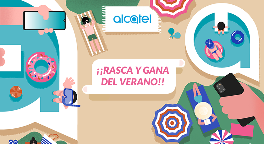 alcatelmobileES's tweet photo. ‼SORTEO‼
🏖 ¡Vuelve el Rasca de Verano de Alcatel! 🌞
¿Quieres ganar uno de los 9 premios que vamos a regalar? 🏄
¡Es muy fácil! Entra en 👉https://t.co/jB09oseRdL y prueba suerte en nuestro Rasca de Verano. 

¡Puedes ganar 1 premio directo cada día hasta el 11/08! 
¡Suerte! 🎁 https://t.co/s8KlILqRmt