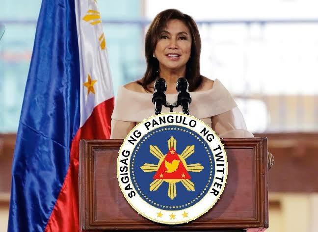 JethroGamez's tweet photo. @DDSCBNNews @lenirobredo HAPPENING NOW: Leni Robredo, kasalukuyang nagbibigay ng talumpati sa Quezon City Reception House matapos ang inagurasyon niya bilang isang ika-unang Pangulo ng Republika ng Twitter 

@DDSCBNNews https://t.co/7PiCeUEEE2