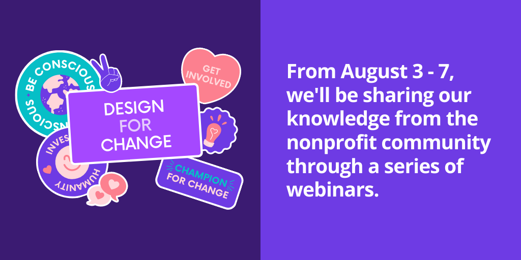 canva_ph's tweet photo. [1/2] On August 3-7, we’re hosting our first Design for Change Week!

#Nonprofits can get hands-on training from our specialists and other experts to level-up your design skills and discover how Canva can empower your cause.⁣⁣⁣ https://t.co/NsmKbPEsZP