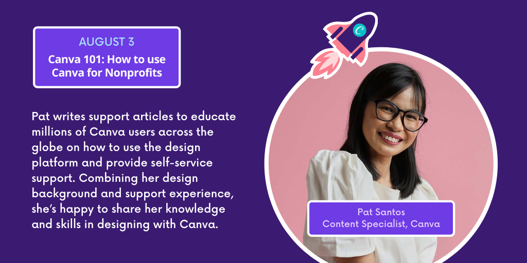 canva_ph's tweet photo. [1/2] On August 3-7, we’re hosting our first Design for Change Week!

#Nonprofits can get hands-on training from our specialists and other experts to level-up your design skills and discover how Canva can empower your cause.⁣⁣⁣ https://t.co/NsmKbPEsZP