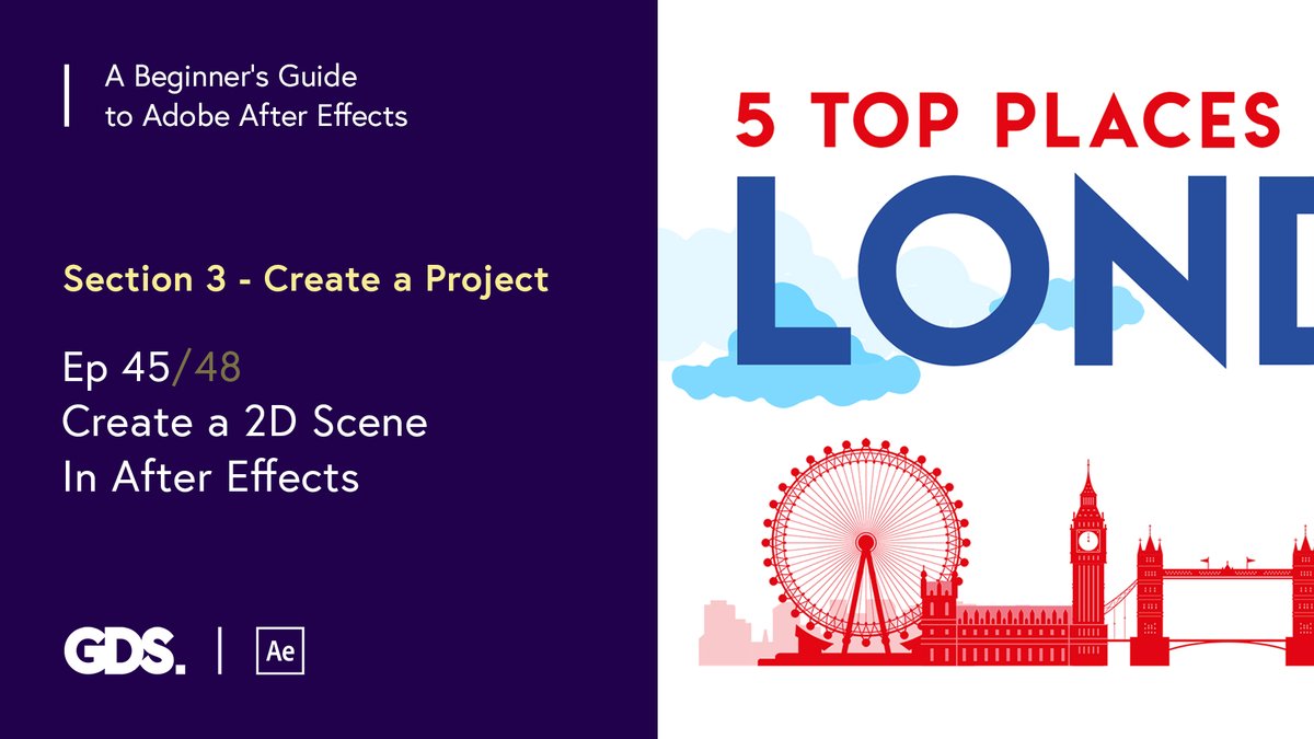 gareth_david's tweet image. NEW VIDEO - Create a 2D Scene In After Effects - youtu.be/f1Yq3Wk0dQU
#AfterEffects #DesignCourses #SoftwareTutorials