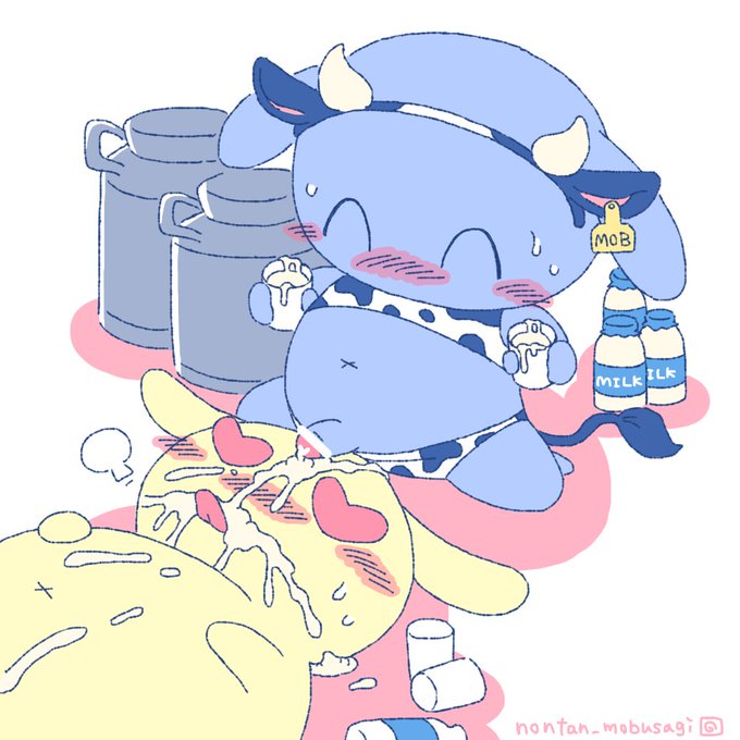 【R18】モ〜飲めましぇん🐄 