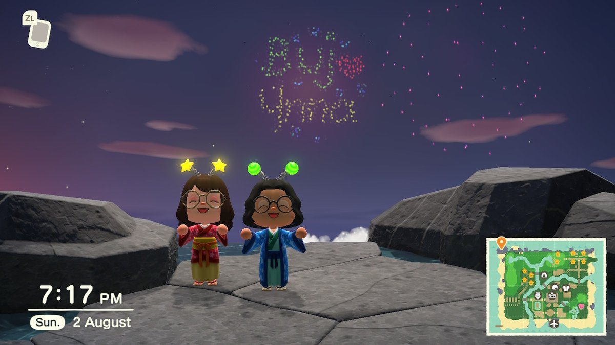 bujilog's tweet photo. Fireworks with @ynnaiagi! https://t.co/X4WPactpsp