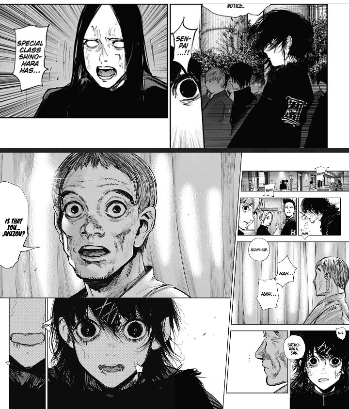Probs my last tweet on this long ass thread. Tokyo ghoul was great. Way better than the bad rep it gets, although towards the end the writing falls off a bit mainly due to how rushed it feels, it still ended in a satisfying enough way. (What about Amon and Kaneki's aging tho?)