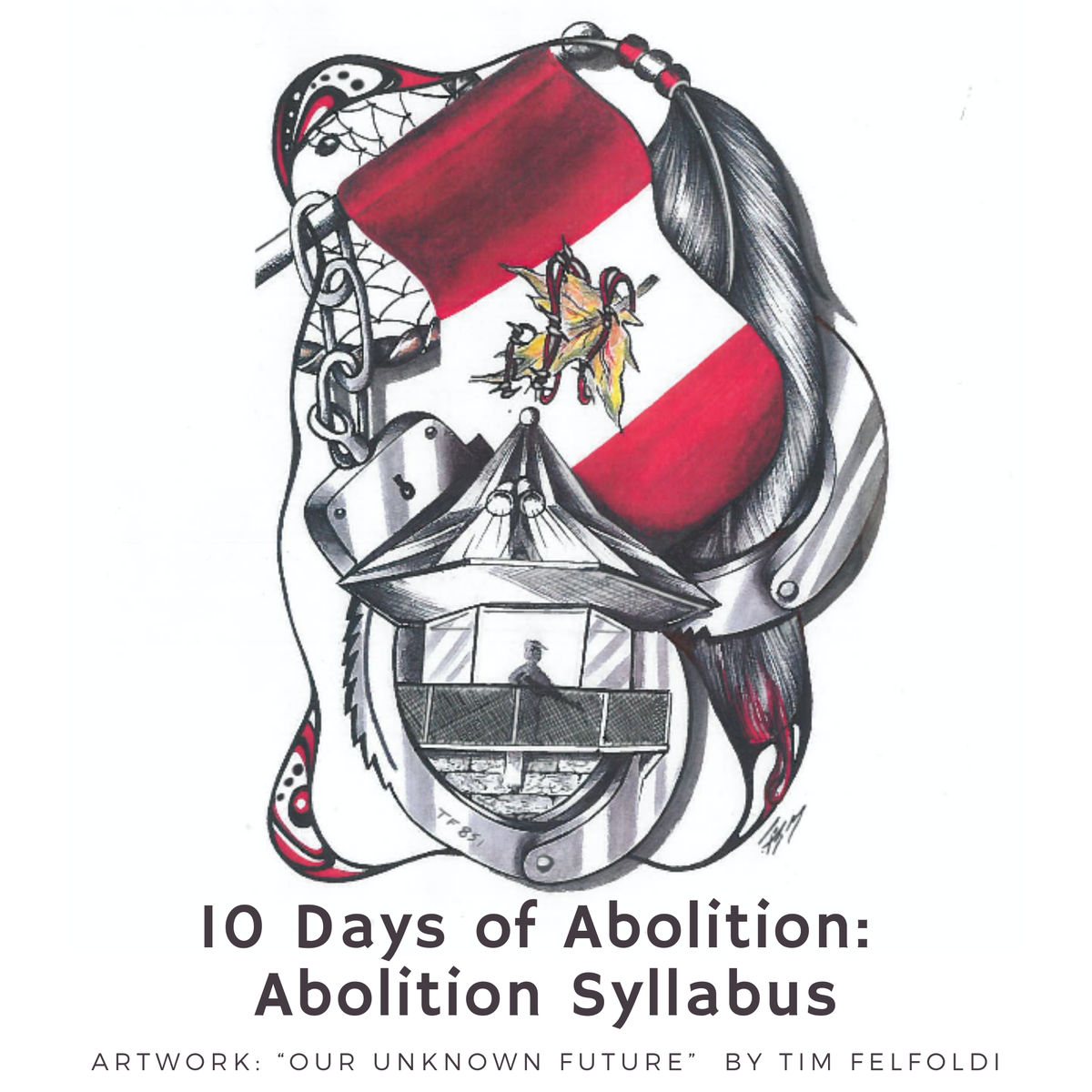 NoPrisonsCanada's tweet photo. August 3, 2020
Day 3 of #10DaysofAbolition
Abolition in So-Called Canada Syllabus
Take a look at this reading guide to learn more about abolition in so-called Canada.
#abolitioncanada; #prisonabolition
https://t.co/apG0oGlh9n https://t.co/VI2CW55hmH