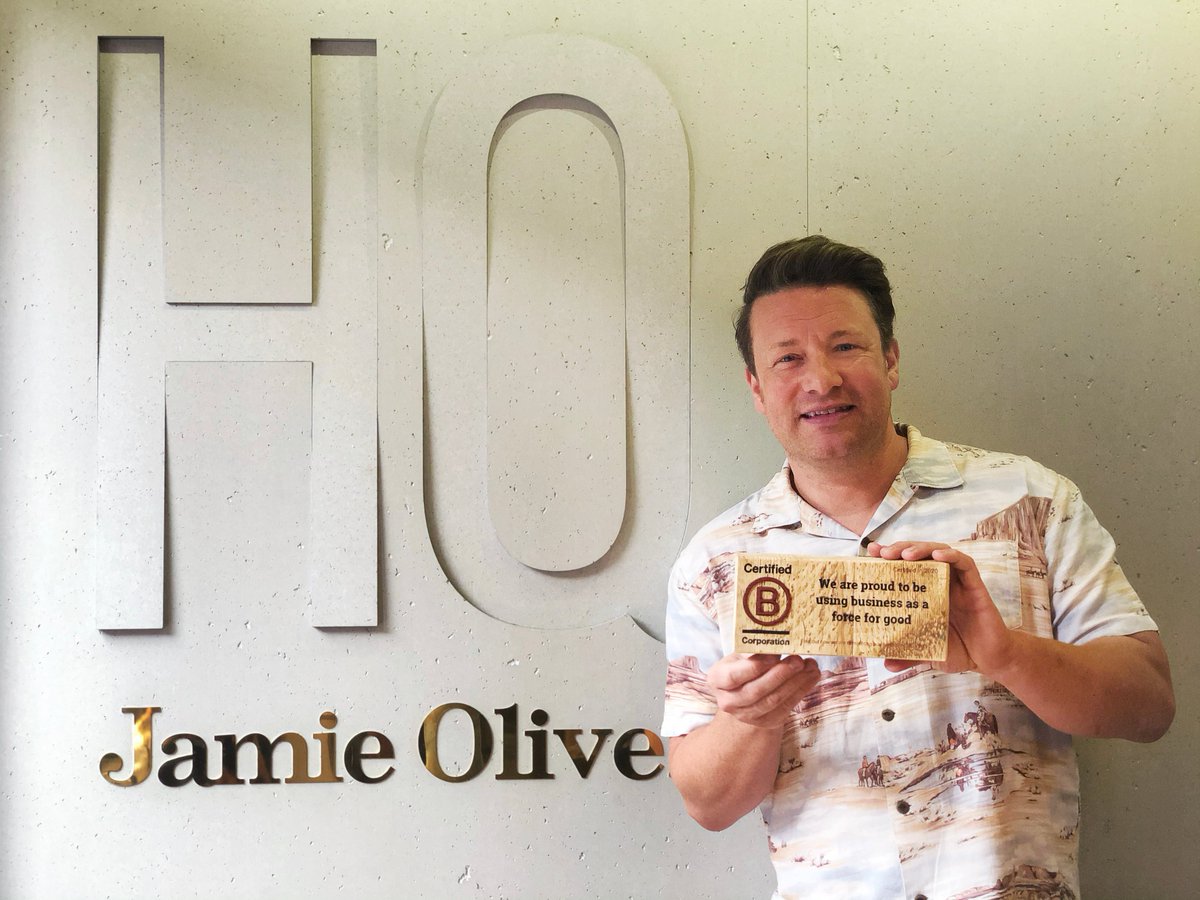 .<a href="/jamieoliver/">Jamie Oliver</a> talking about the #BCorp certification process:

“It’s f****** hard. It makes the Inland Revenue look like pussycats. They are properly in your laundry drawer, getting into your pants, having a good look.”

Welcome to the community Jamie😂 

theguardian.com/food/2020/aug/…