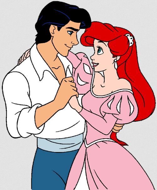 Zayn & Gigi as Ariel and Eric : movie + art :)