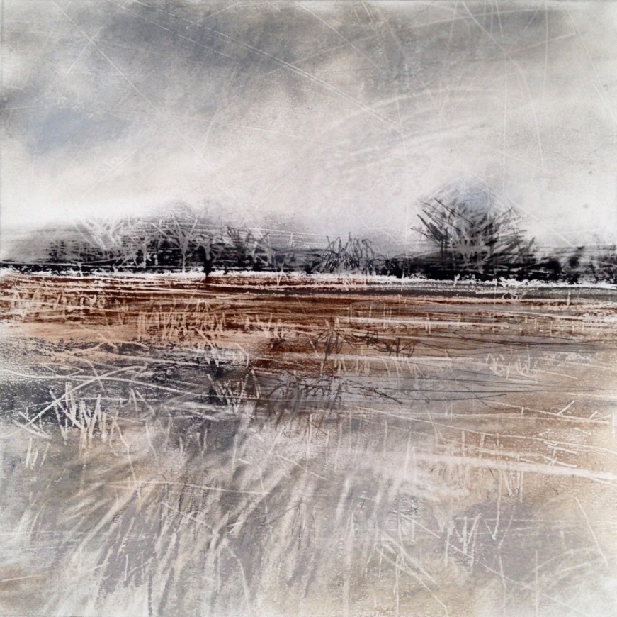 Today's #drawingaugust artwork - 'Scarred Field II', #charcoal, #graphite and @UnisonColour #softpastels on @Fabriano1264 #paper, 25 x 25cm

#lovedrawing #contemporaryart #draw #landscape #landscapedrawing #unisoncoloursoftpastels #expressivedrawing #markmaking #mutedpalette #art
