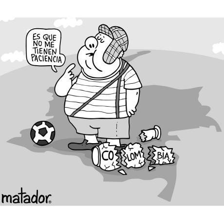 ELTIEMPO's tweet photo. El ‘Chavo del 8’ sale del aire, la caricatura de @Matador000 para este lunes -> https://t.co/RBYJzyZvBd https://t.co/BMmQfJWx3T