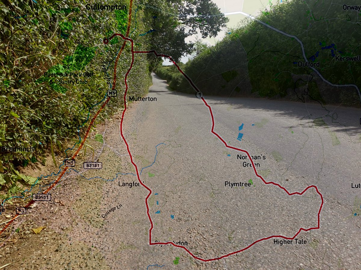 12 miles round East Devon's undulating country lanes