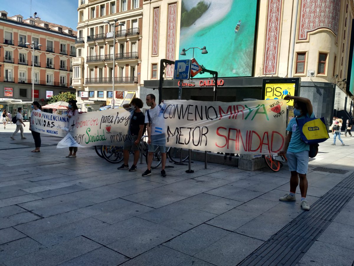Comité de Huelga -IR Madrid tweet media