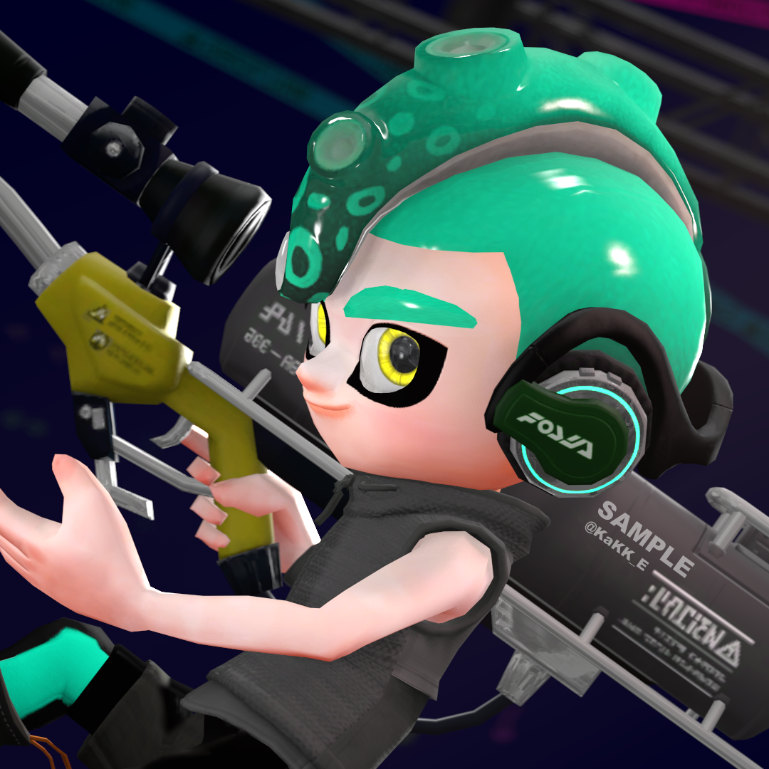 カッキー ﾁｬﾝﾈﾙ登録者９万人突破 Twitterissa スナイパー 依頼画像 リプに説明 スプラトゥーン2 Splatoon2 Sfm T Co Iy6ylea59q Twitter