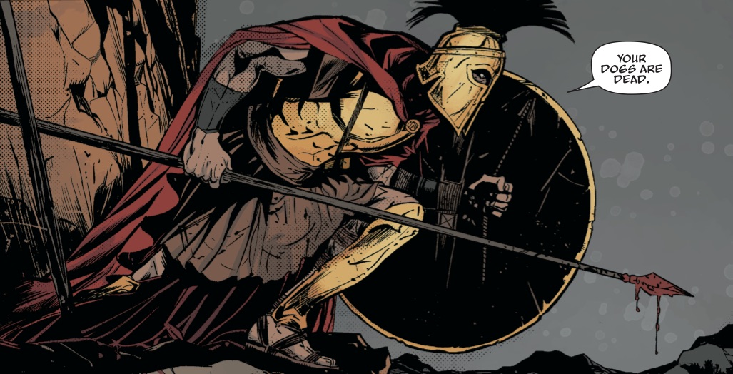 UoNClassics's tweet photo. #3helots ch./issue 5. The Helot Strikes Back. (Cropped for animal harm.) … #comics #ancientsparta #helots #historicalfiction #historicalcomics. κεφ.5. Ο Είλωτας Αντεπιτίθεται. (Κομμένα τα κακόμοιρα σκυλιά...) #κομικς #αρχαιαπαρτη #ειλωτες #αρχαιαιστορια https://t.co/To4q5o1WuB