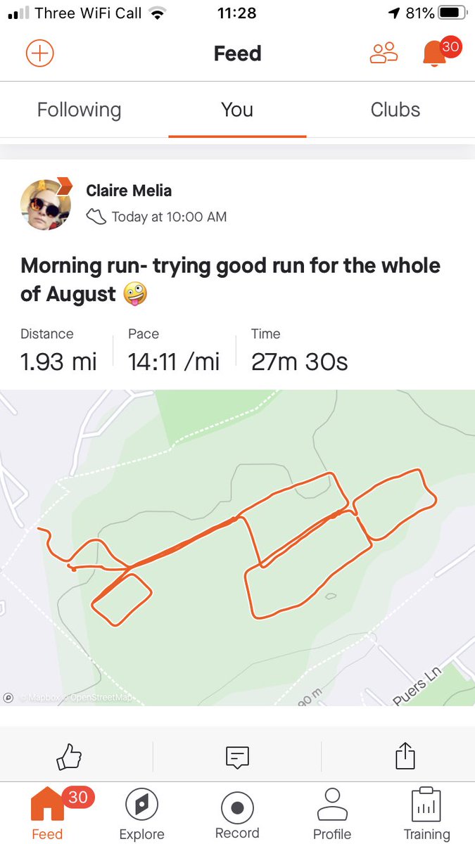 #MidwivesActive having started a 7 day running challenge in July, I’m carrying it through to the end of August 🤪