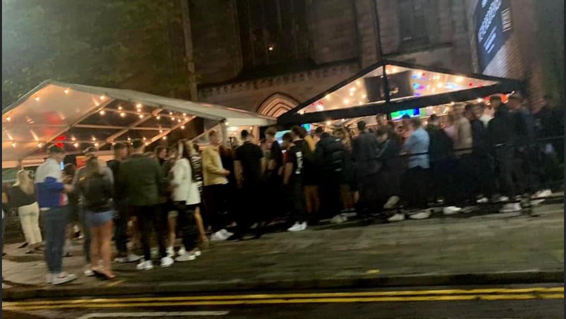 Ythan ASC 🏊♀️🏊♂️ (@ythanasc) on Twitter photo This was the scene outside Soul Bar in Aberdeen last night, yet we can't get our young swimmers back to the pool in a controlled, organised, chlorinated environment? Madness <a href="/JoeFitzSNP/">Joe FitzPatrick MSP</a> <a href="/GillianMSP/">Gillian Martin</a> <a href="/NicolaSturgeon/">Nicola Sturgeon</a> <a href="/ScottishSwim/">Scottish Swimming</a> <a href="/MhairiSwanson/">Mhairi Swanson</a> This was the scene outside Soul Bar in Aberdeen last night, yet we can't get our young swimmers back to the pool in a controlled, organised, chlorinated environment? Madness <a href="/JoeFitzSNP/">Joe FitzPatrick MSP</a> <a href="/GillianMSP/">Gillian Martin</a> <a href="/NicolaSturgeon/">Nicola Sturgeon</a> <a href="/ScottishSwim/">Scottish Swimming</a> <a href="/MhairiSwanson/">Mhairi Swanson</a>