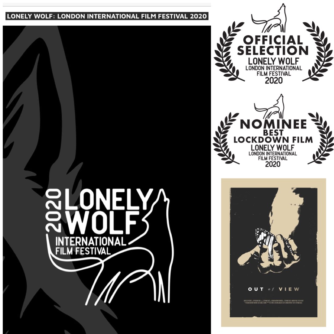 OutofView3's tweet photo. We recieved fantastic news!! Our film ‘Out Of View’ made the OFFICIAL SELECTION for ‘The Lonely Wolf International Festival, London!
And. . . not only that but we have been NOMINATED for ‘Best Lockdown Film’!! We are very chuffed to have had such a positive response to our film! https://t.co/USfRHqfqnT