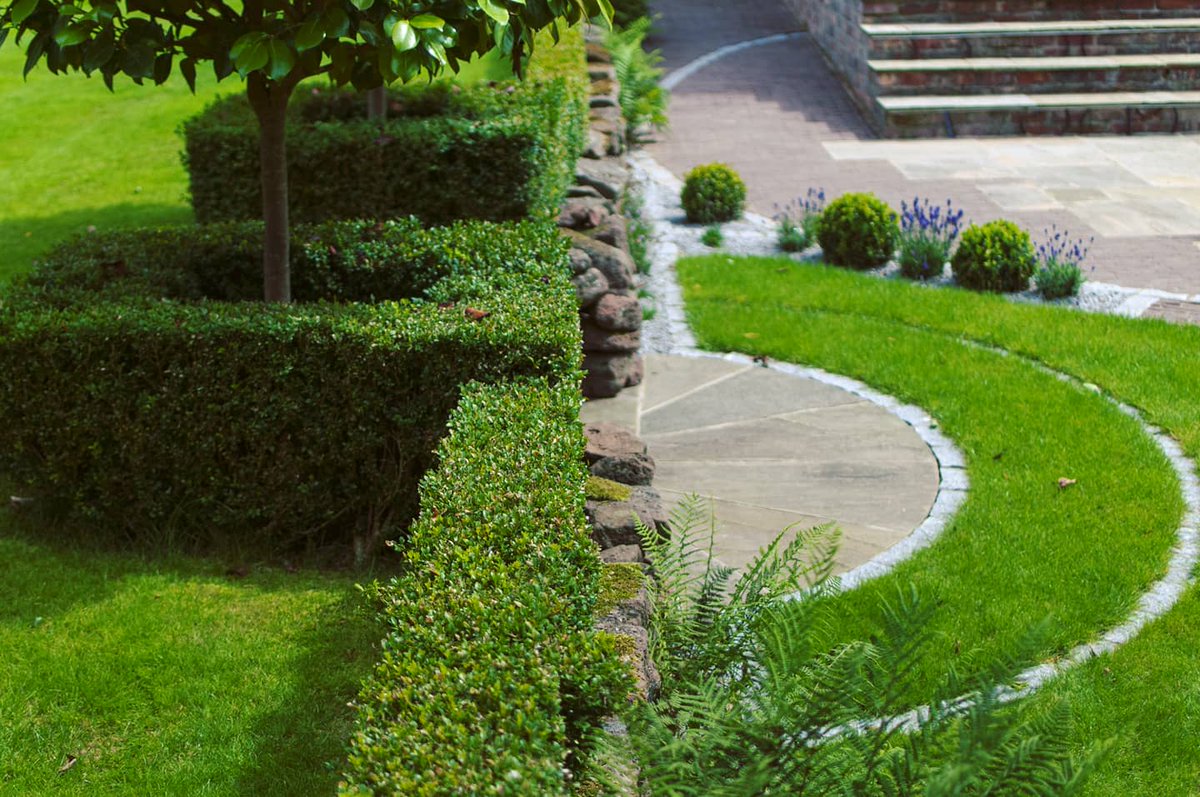 NaturDimensions's tweet photo. @brickworksvandemoortel camel bricks & granite setts link the rear garden to the rest of the design & encirclie & integrate the upcycled sandstone #claybricks #granite #gardendesign #outdoorlivingspace #pavingdesign #gardenstyles #shadowplay #steps #circles #gardenphotography https://t.co/ZQm28lyggx
