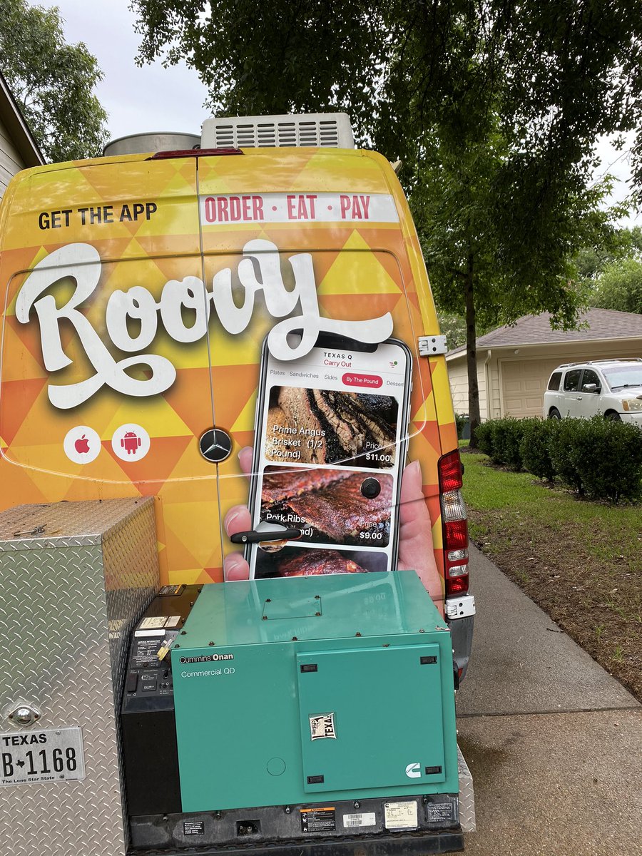 OriginalTexasQ's tweet photo. @OriginalTexasQ via @Roovy_app please download for a #contactless experience! You can find us weekly Thursday-Sunday at 1683 Northpark in KINGWOOD...DELIVERY available 8/8 to the area! @HouBBQ @TXPitQuest #TexasCraftBBQ https://t.co/Sjzs5TRiiw
