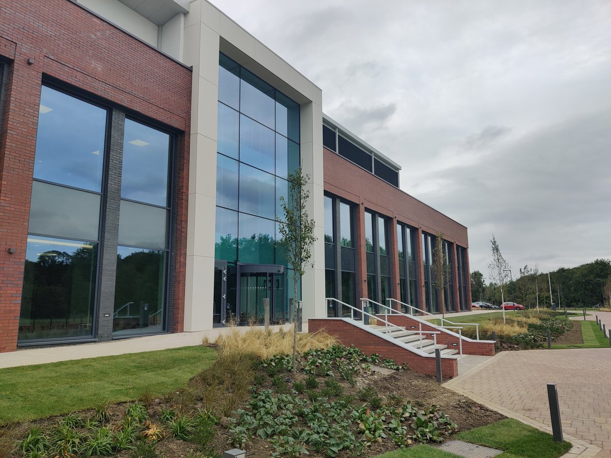 Bellway's new headquarters next to Newcastle Airport taking shape and looking great.