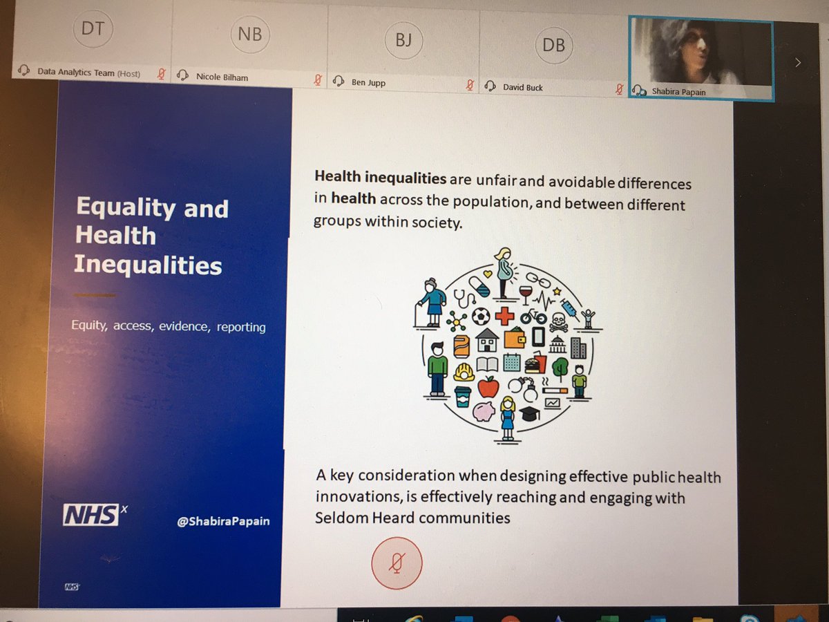 RuthCarlyle's tweet photo. “Health inequalities are unfair and avoidable differences in health across the population, and between different groups within society” @ShabiraPapain. #HealthInequalities #PublicHealthManagement https://t.co/fsKbNG1TDs