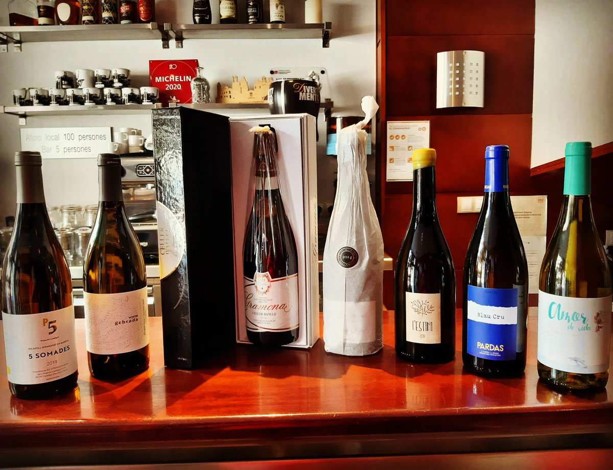 Aquest Agost treballem per TU!! els recomenats son de <a href="/VideCastellgali/">Vinyes d Castellgalí</a> #vinsdurpina d'<a href="/ampans/">AMPANS</a> <a href="/Gramona1881/">Gramona</a> <a href="/RaventosiBlanc/">Raventós i Blanc</a> <a href="/ElParralCapmany/">Agrobodega El Parral</a> <a href="/CellerPardas/">CellerPardas</a> @narcislupon
