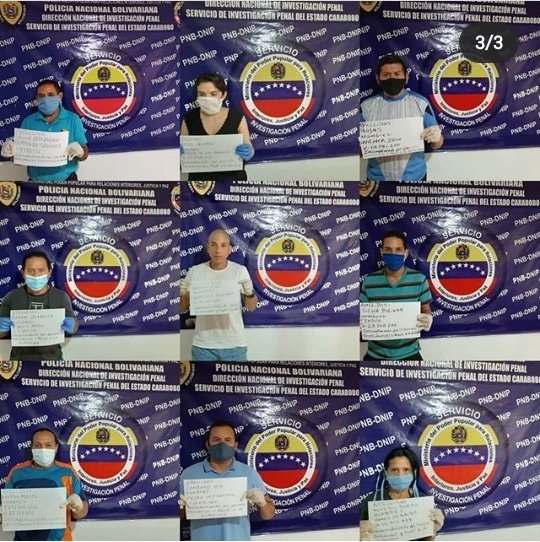 NorteValencia's tweet photo. Lamentable noticia
En Valencia, Ciudadanos fueron detenidos por incumplir la cuarentena se encontraban compartiendo en una pizzeria al momento del operativo policial #Valencia #prebo #Carabobo #Venezuela #pizzeria https://t.co/3sV3cxbcDE