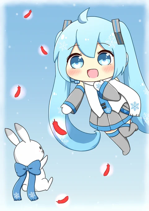 赤い羽根共同募金のイラスト不採用だったので供養_(:3」∠)_ 