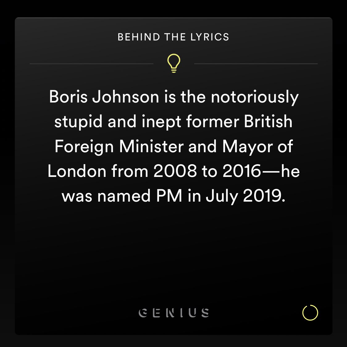 Thank you <a href="/Genius/">Genius</a> for so accurately contextualising Stormzy for me ✌🏽