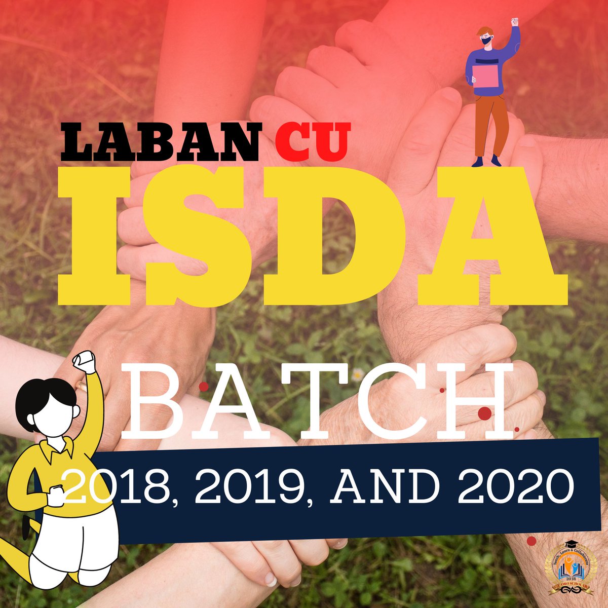CUCityScholars's tweet photo. Kamusta inyong unang adlaw sa pag CUddle sa online class mga ka-cuos?
Share your first ever experience saimong #CUddleMoments isip usa ka CU ISDA π
PADAYON UG LANGOY SAIMONG MGA PANGANDOY! π
LABAN CU ISDA BATCH 2018, 2019, AND 2020 πͺ
#CUOSO https://t.co/KpnH1Ni4Rk