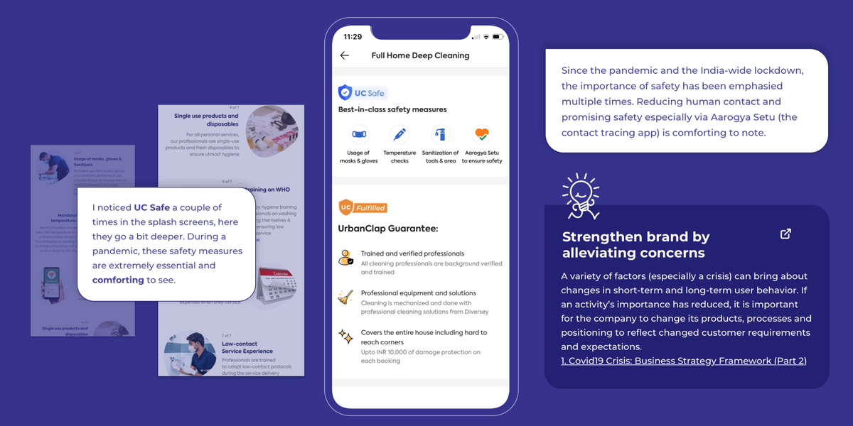 (5/7) A variety of factors (especially a crisis) can bring about changes in short-term and long-term user behavior. If an activity’s importance has reduced, it is important to change products, processes and positioning to reflect changed customer requirements and expectations.