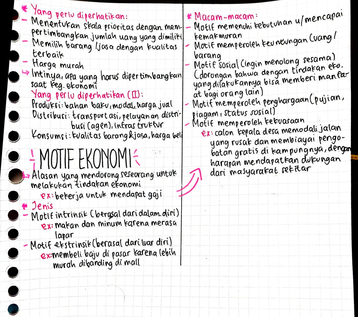 gemoysh's tweet image. •catatan ekonomi kelas 10•
materi: konsep dasar ilmu ekonomi (bab 1)
sumber: pahamify dan zenius

semoga bermanfaat yaa💖
