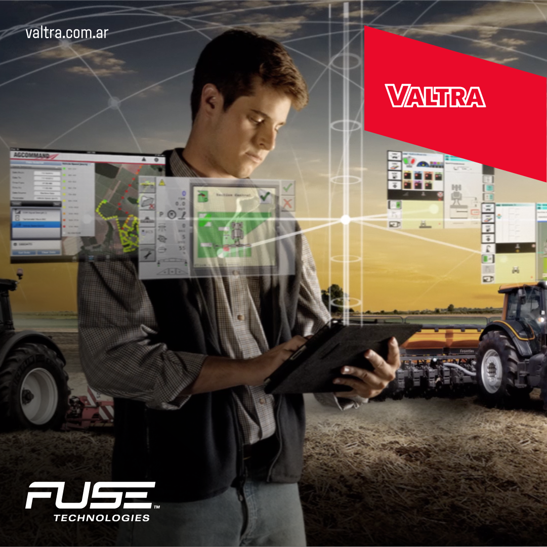ValtraArgentina's tweet photo. Conocé la estrategia global de tecnología de AGCO, productos y servicios totalmente conectados e integrados para ser más eficientes 🛰👨💻📲.
.
Visitá: https://t.co/0dzSwBW3bN
.
#FuseTechnologies #AgriculturaDePrecisión #Agtech #Valtra #Challlenger https://t.co/pjbM521XmF