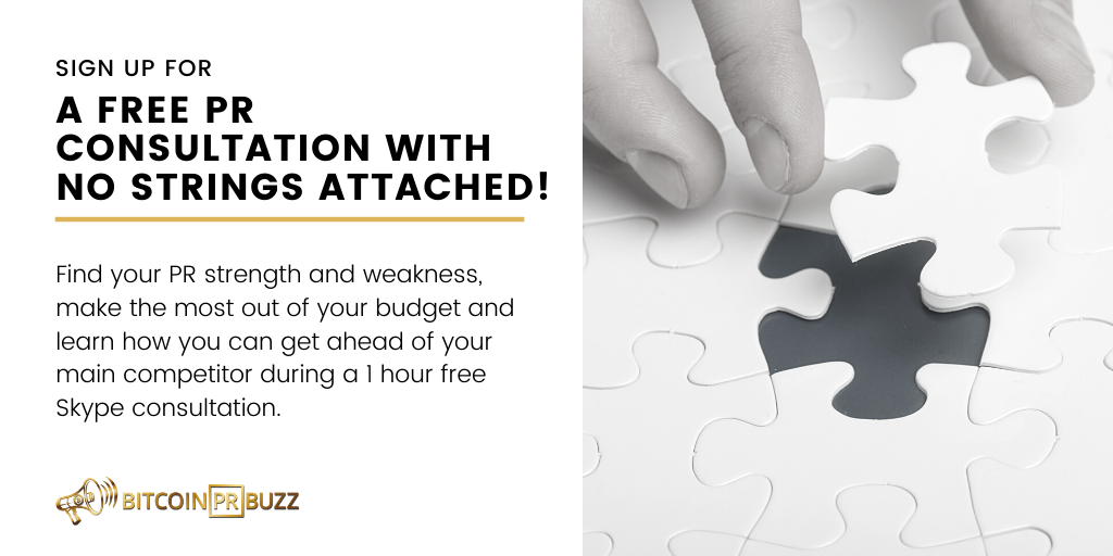BitcoinPRBuzz's tweet photo. Book a 1 hour free Skype consultation via email at Johanna@bitcoinprbuzz.com or via Telegram at @Johanna_Bitcoin
#freeconsultation #prconsultation #marketingconsultation #bitconpr https://t.co/INpjYDjgja