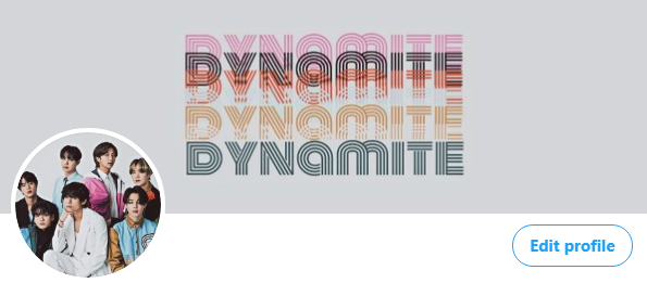  #BTS_Dynamite   — icon and header [OT7] ♡ @BTS_twt  #BTS    #방탄소년단  