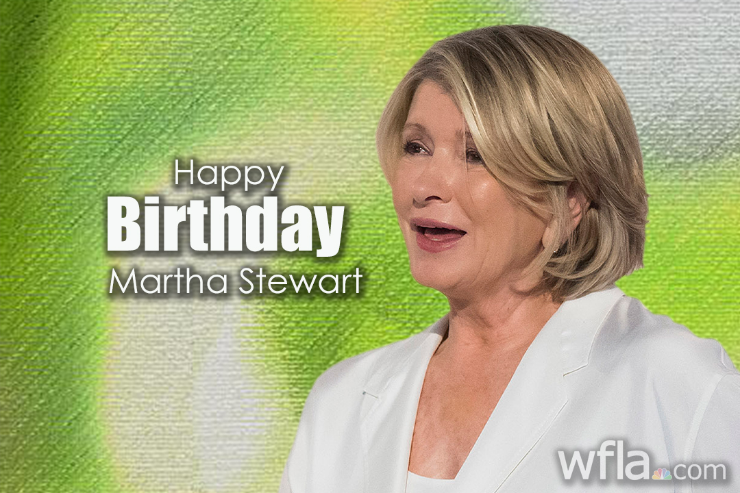 Happy 79th birthday to Martha Stewart!  