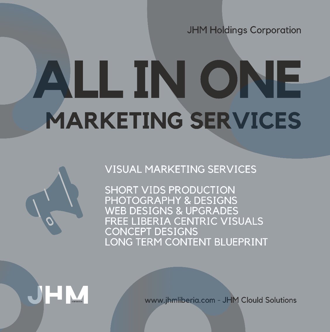 JhmStudios's tweet photo. Digital Marketing Kits. Visuals done by us: https://t.co/LhjNmaADjJ 

.
.
.
#JHMHoldingsCorporation - #Marketing - #JHMStudios - #AllInOne - #Visuals - #SocialMediaMarketing - #DigitalMarketing - #Monrovia - #Liberia - #JHMCloudSolutions https://t.co/THnKBw2Fe7