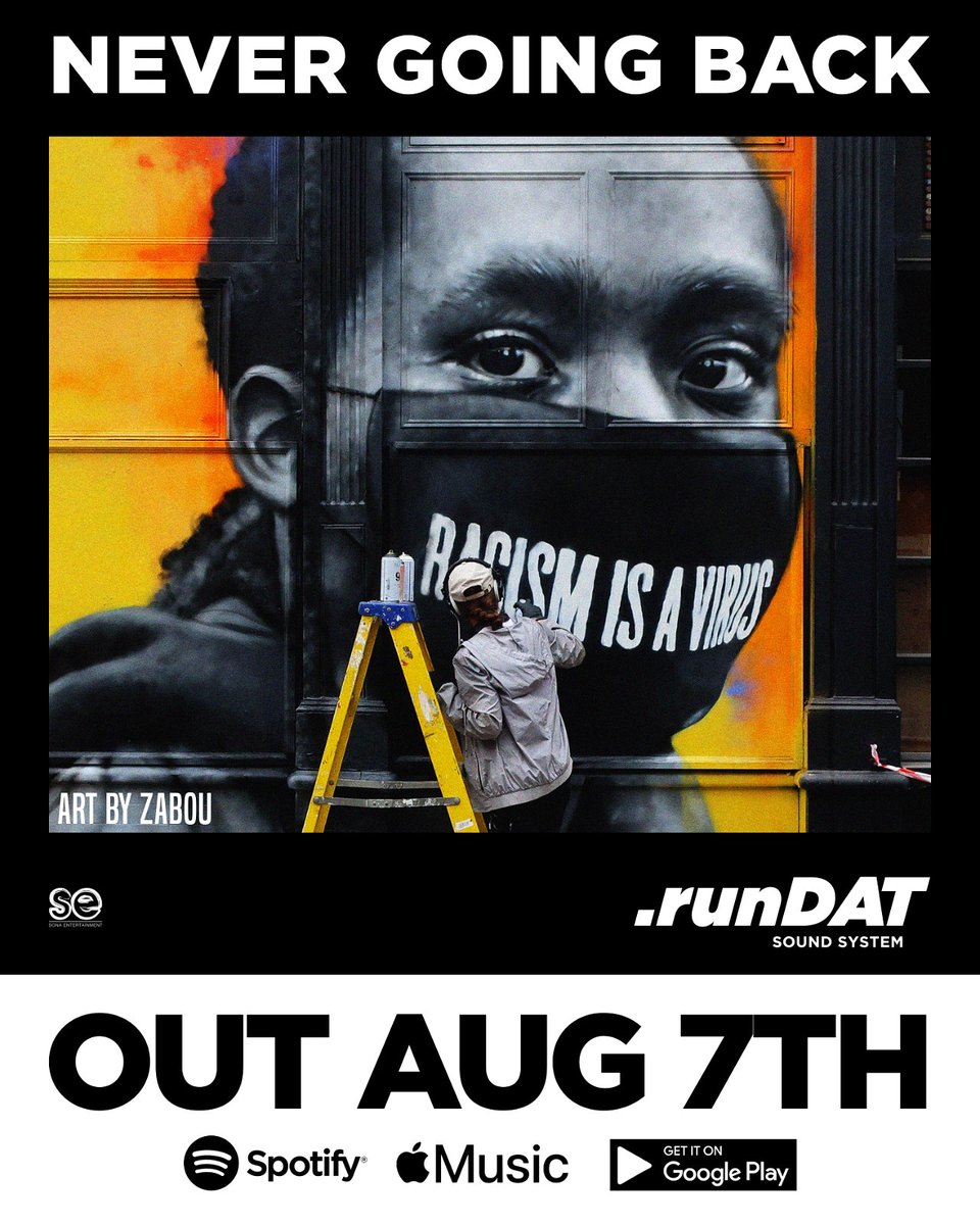 s6boyofficial's tweet photo. I have a new project .runDAT Sound System. 
"Never Going Back" is the debut single out this Friday 7.8.20 on my label Sona Entertainment.

A political, hard hitting hip hop track, speaking on the current state of the UK.
Straight 🔥🔥🔥
#saveournhs #racismisavirus #consciousrap https://t.co/qmZ8rXd1ND