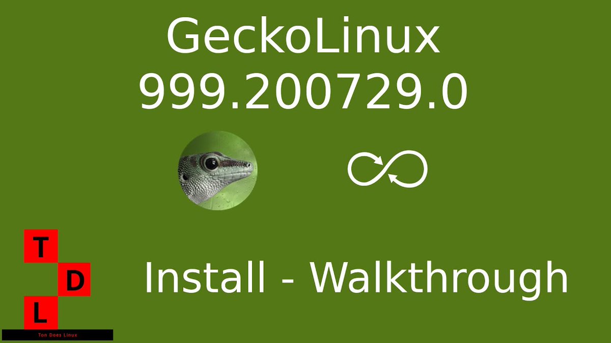 TonDoes's tweet photo. Check out my latest video "Geckolinux Rolling | KDE Plasma | Install and Walkthrough"

Watch Now: https://t.co/5F0Eqsn8WB https://t.co/MuUR5WckTs