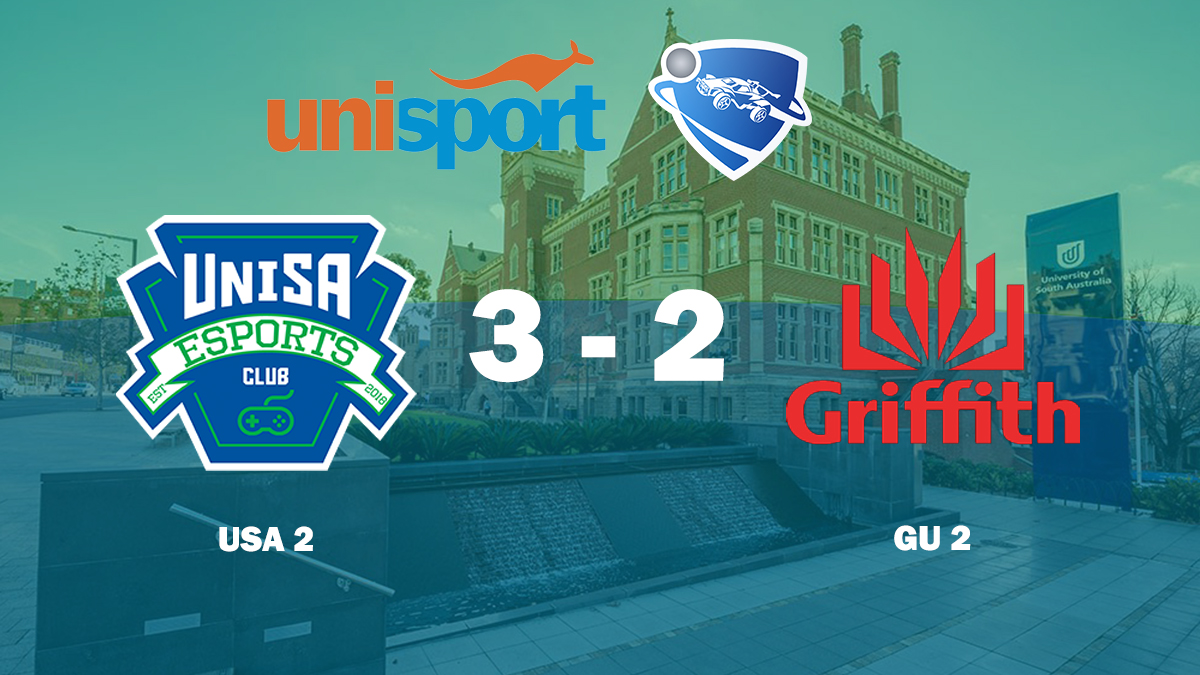 UniSAEsports's tweet photo. We take a close-fought series 3-2 against Griffith University in tonight's UniSport Australia Esports Championship match!
@UniversitySA | @unisportAU | #TEAMUNISA https://t.co/0aV9POtEL8