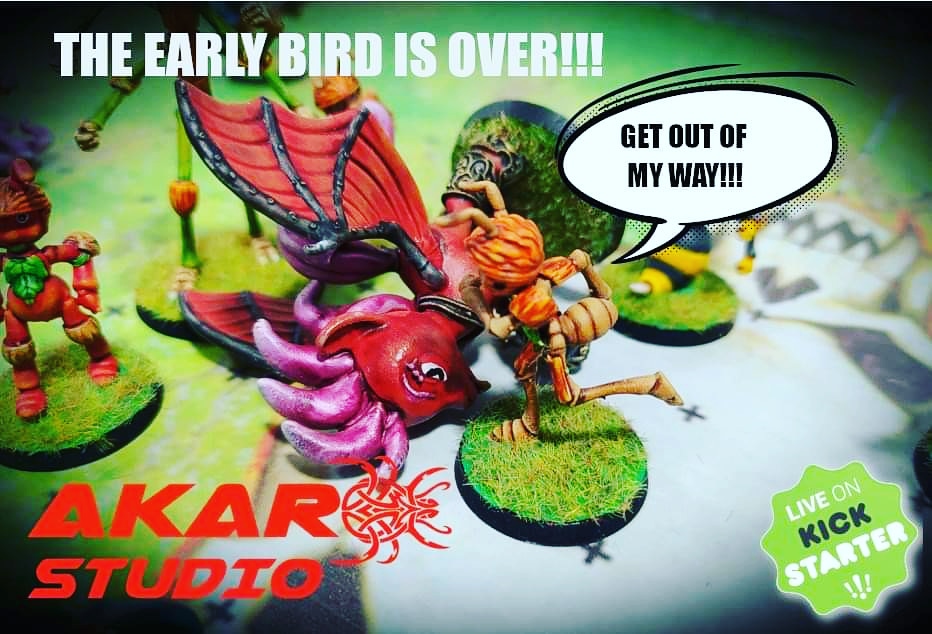 AkaroDice's tweet photo. Last hours of early bird, run for the reward!!!
There is very little left to found
https://t.co/yUFsGrR0E3
#insectbowl #bloodbowl #miniatures #kickstarter #akarodice #akarostudio KICKSTARTER projects Kickstarter Boardgames,Wargames and other Geek stuff Kickstarter https://t.co/U4TVjwf1n9