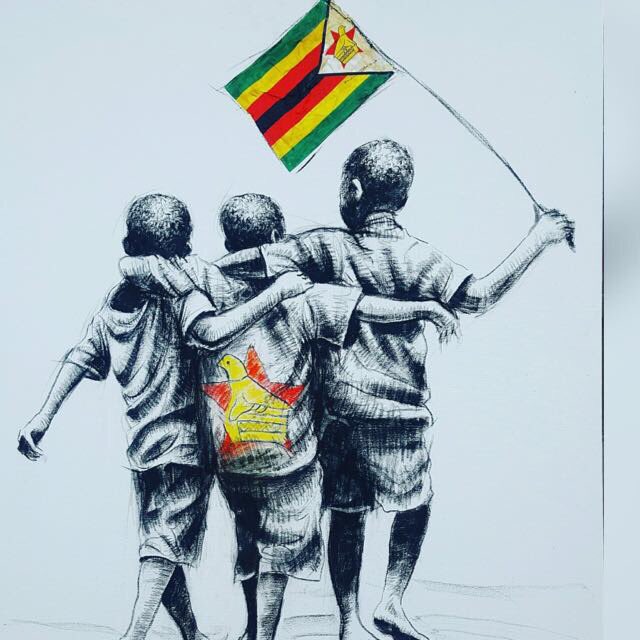 Make it loud make it known #ZimbabweanLivesMatter (pic courtesy @barry_lungu )