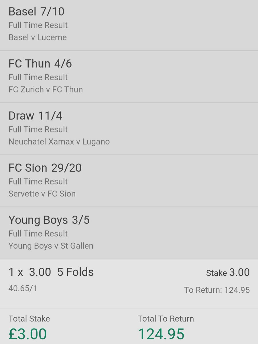 garydoc777's tweet photo. Sweden 🇸🇪 Switzerland 🇨🇭 Norway 🇳🇴 and the rest of the world straight win/draw acca's 😁😁🍀🍀🍀🍀 https://t.co/CByaF1u02D