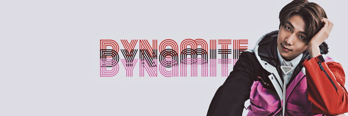  #BTS_Dynamite   — icon and header [RM] ♡ @BTS_twt  #BTS    #방탄소년단    #RM  #NAMJOON  #알앰  #김남준