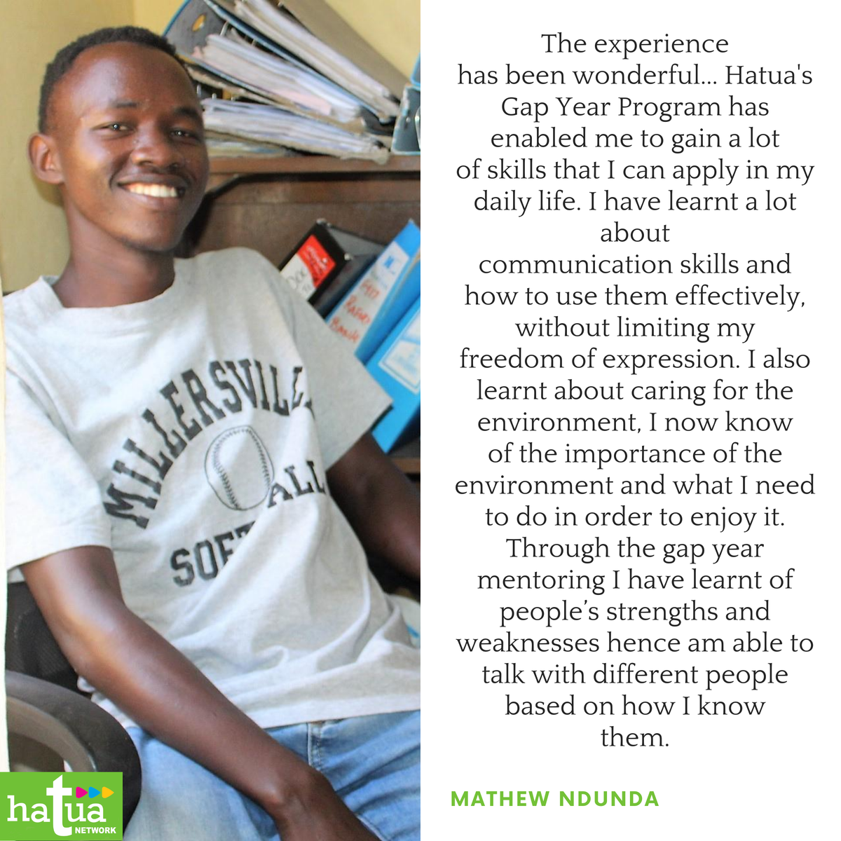 HatuaNetwork's tweet photo. Our gap year program recently came to an end, and we very are excited to share some of our students' highlights. https://t.co/kQJsVweAac