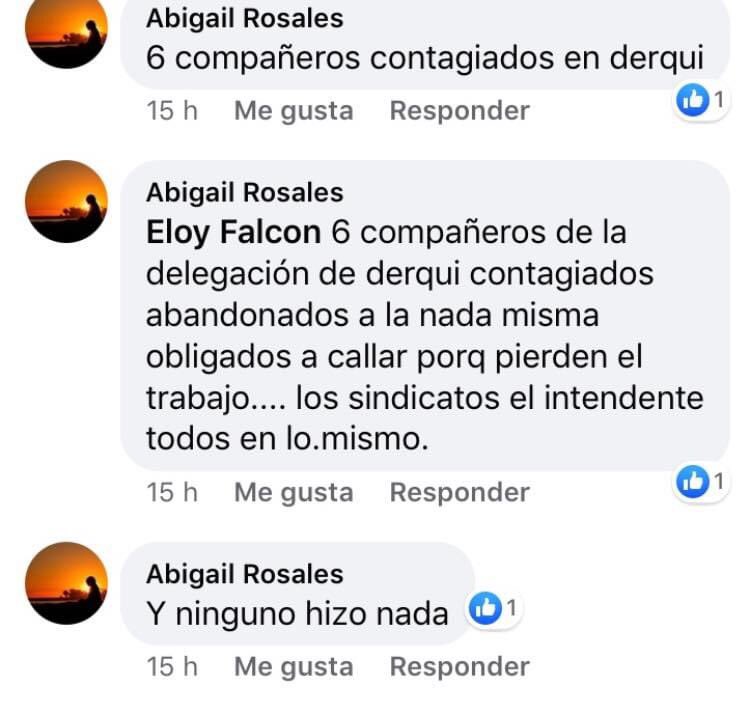 posicionpilar's tweet photo. #PILAR EMPLEADOS MUNICIPALES DESESPERADOS PIDEN AYUDA:

“ESTAMOS TRABAJANDO SIN PROTECCIÓN. EN CUATRO MESES NOS DIERON UN SOLO BARBIJO” 

EL INTENDENTE NO APARECE.

Se conoció que la delegación de Derqui fue un nuevo foco de infección de #COVID19 https://t.co/rr4TykJgpQ
